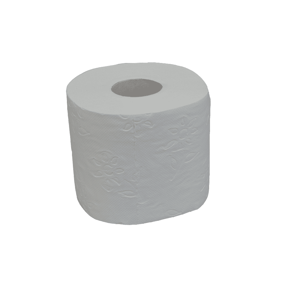 Toilettenpapier Einzelrolle, alleinstehend