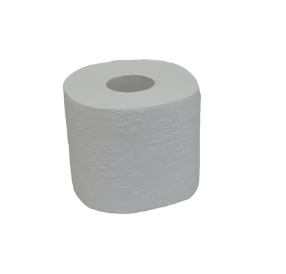 Toilettenpapier Einzelrolle, alleinstehend