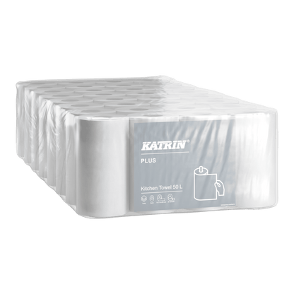 Küchenrollen mit Verpackung, 3-lagig