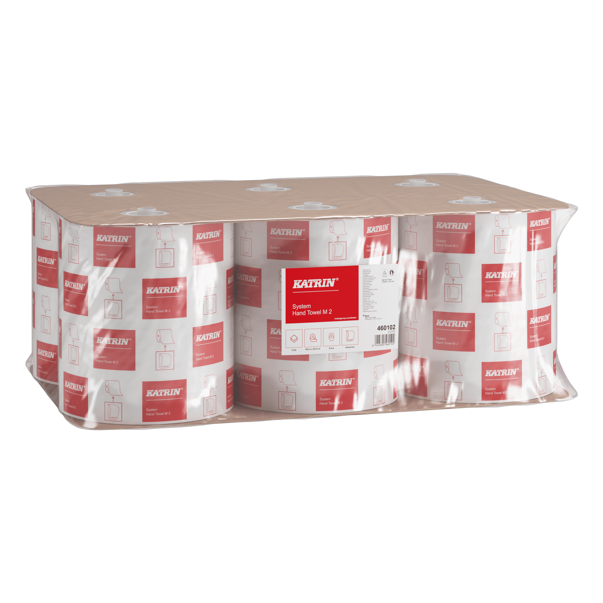 Katrin System Handtuchrollen M2 in Schutzverpackung