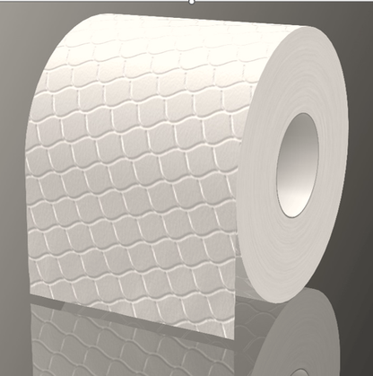 Einzelrolle Toilettenpapier