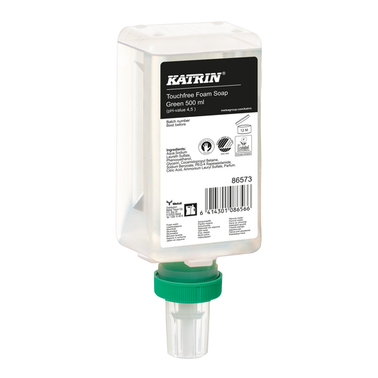 KATRIN Touchfree Foam Soap Green 500 ml Nachfüllkartusche