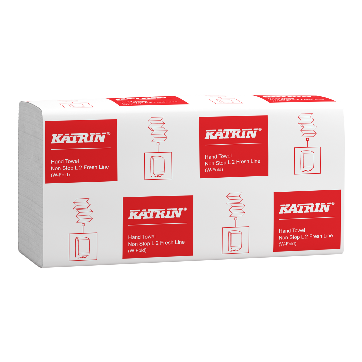 Produktbild, Falthandtuch KATRIN, non stop 2-lagig