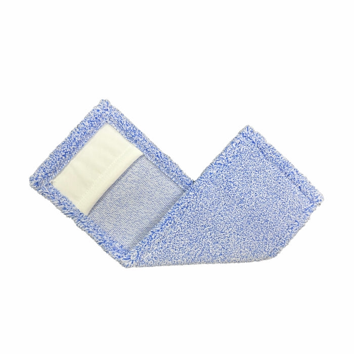 Mikrofaser-Flachmopp blau für professionelle Bodenreinigung